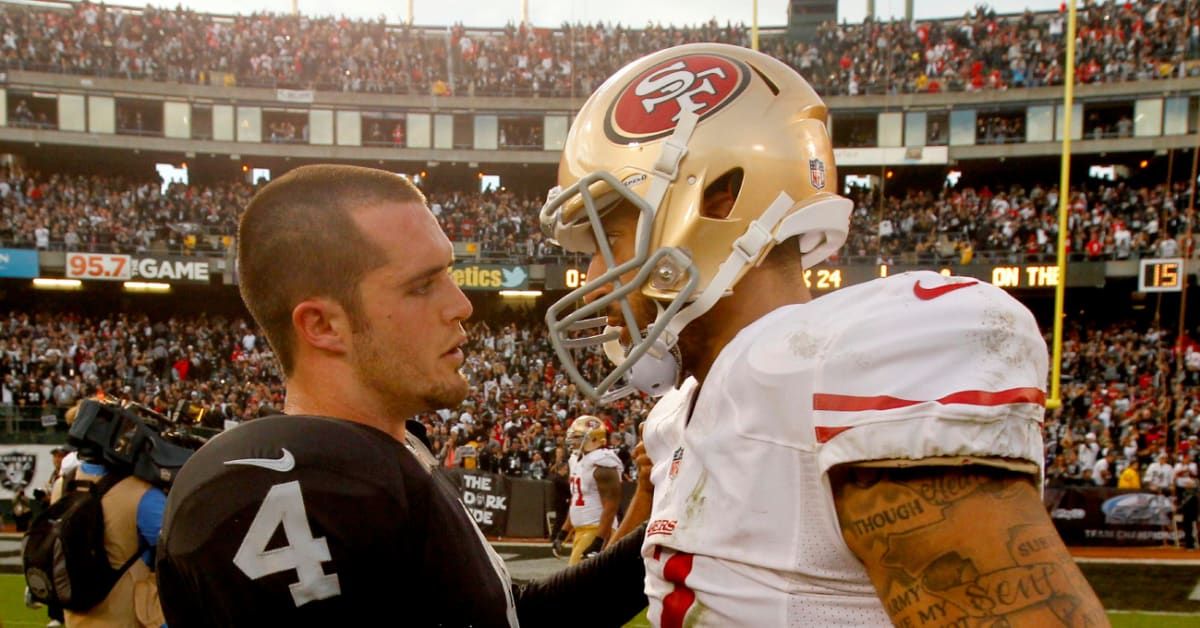 Derek Carr says Colin Kaepernick would fit in 'great' with Las