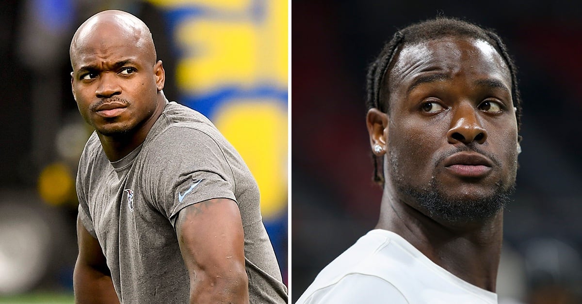 Adrian Peterson Crushes Training After Le'Veon Bell Boxing Match Postponed