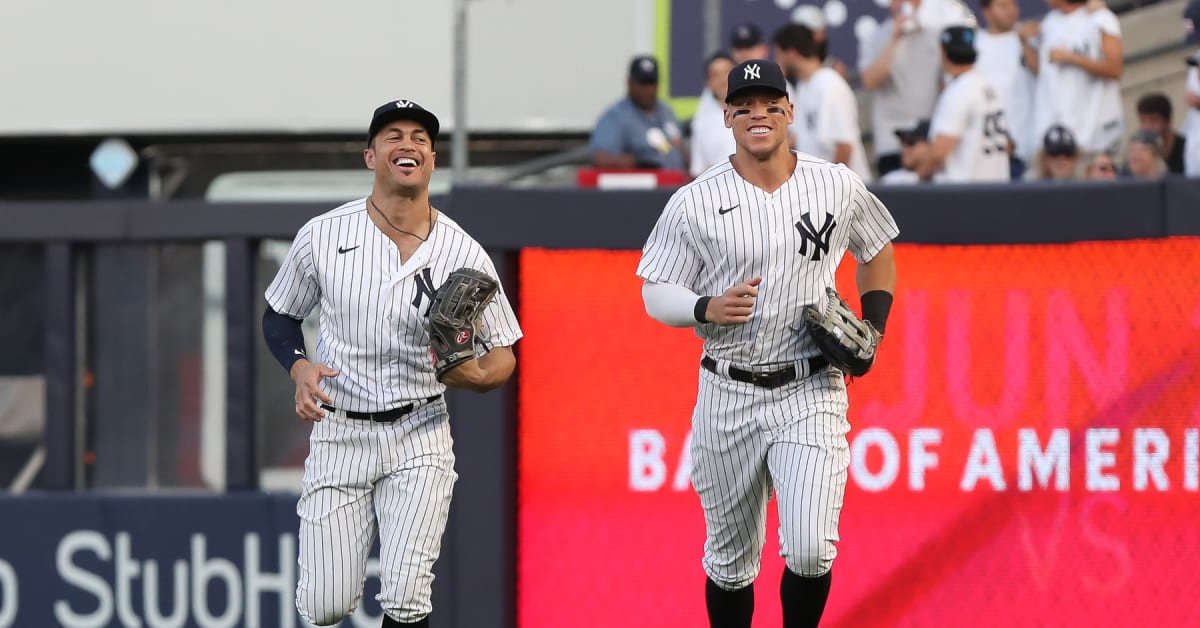 Aaron Judge to start in CF for the NY Yankees, Giancarlo Stanton in RF