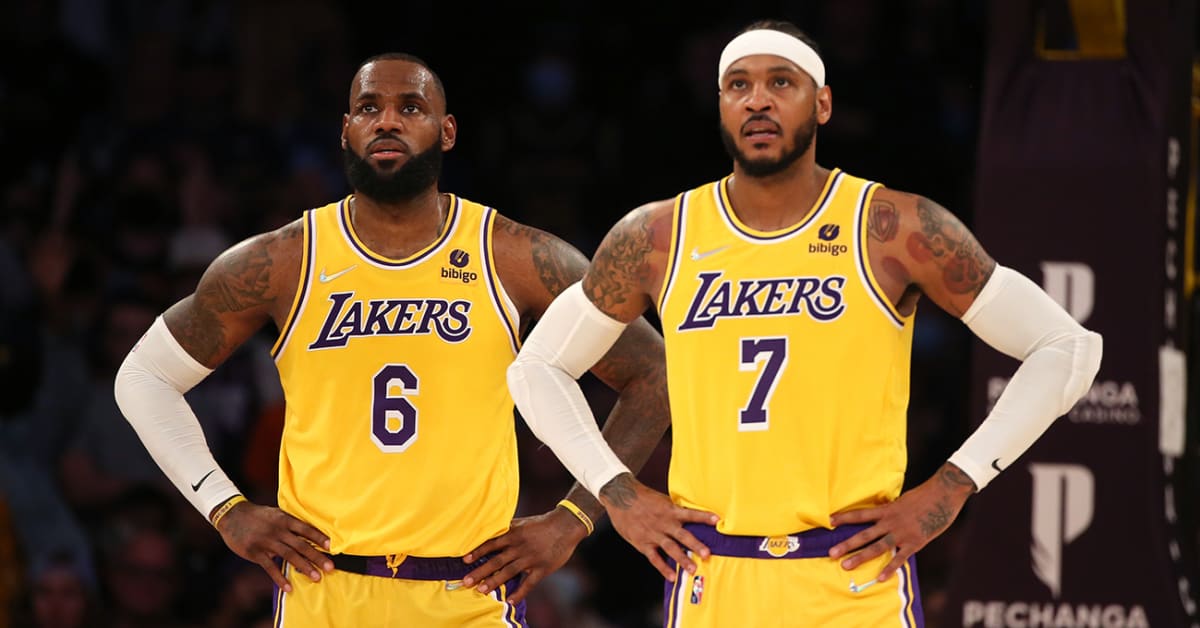 LeBron James, Lakers Stars Share Heartfelt Remarks for Carmelo Anthony -  Sports Illustrated
