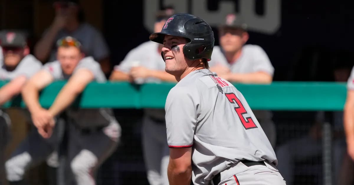 Texas Tech's Jace Jung Taken in the First-Round of the MLB Draft by Detroit