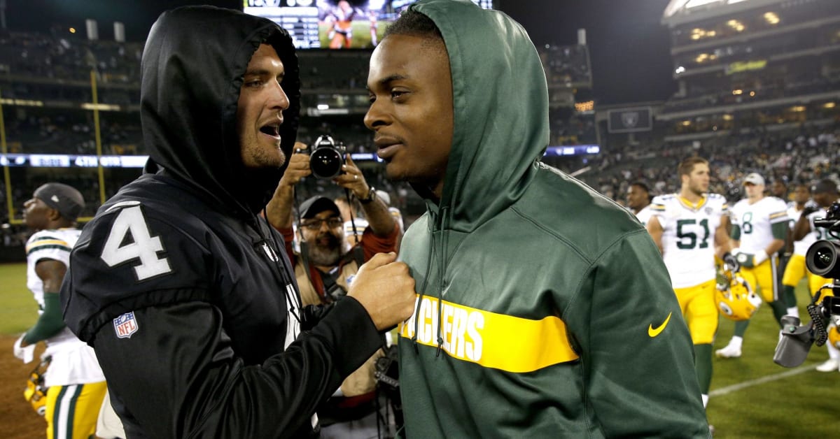 Davante Adams Calls Raiders QB Derek Carr A ‘Hall Of Famer’ - Sports ...