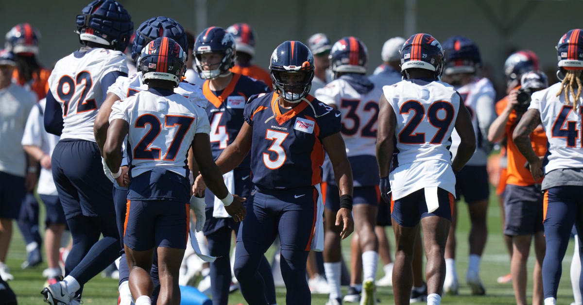 Denver Broncos Training Camp  Day 17: Russell Wilson Hints at What's in  Store - Sports Illustrated Mile High Huddle: Denver Broncos News, Analysis  and More