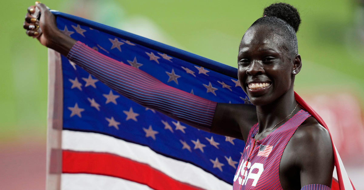 Texas A&M Aggies Star Athing Mu is First American Woman to Win 800m