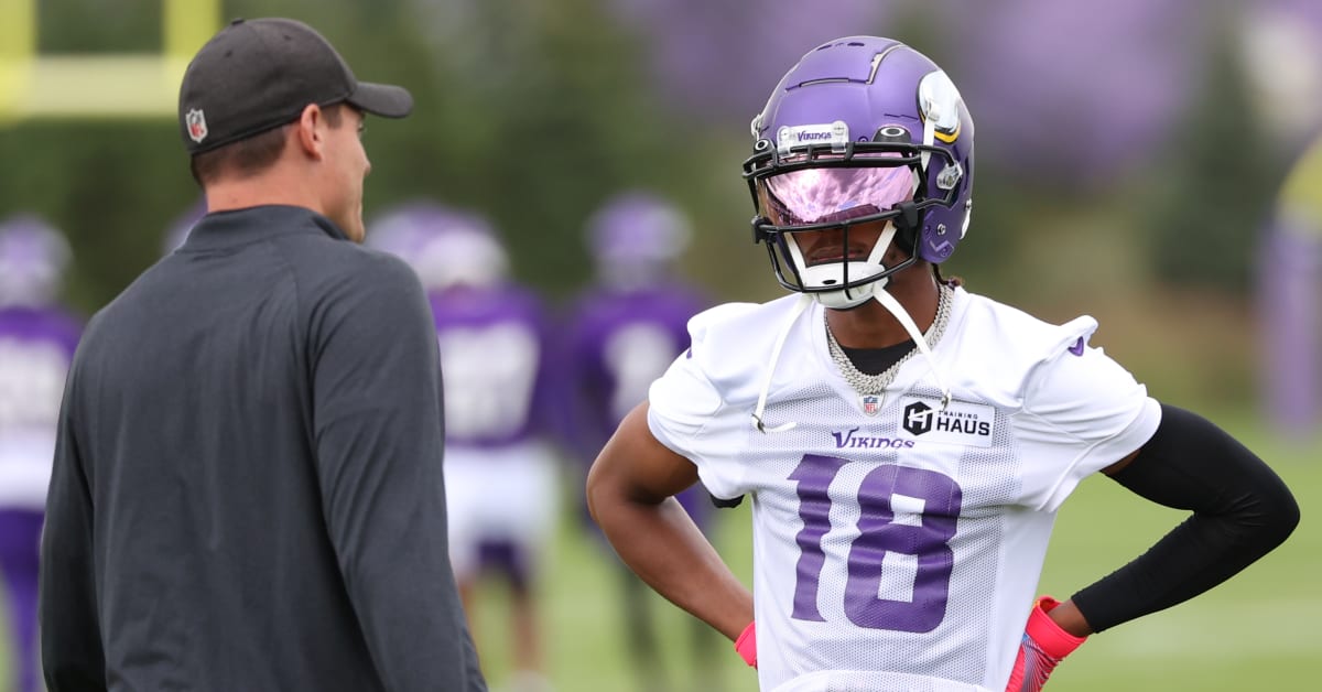 Vikings Justin Jefferson Drawing High Praise in Early Camp Practices