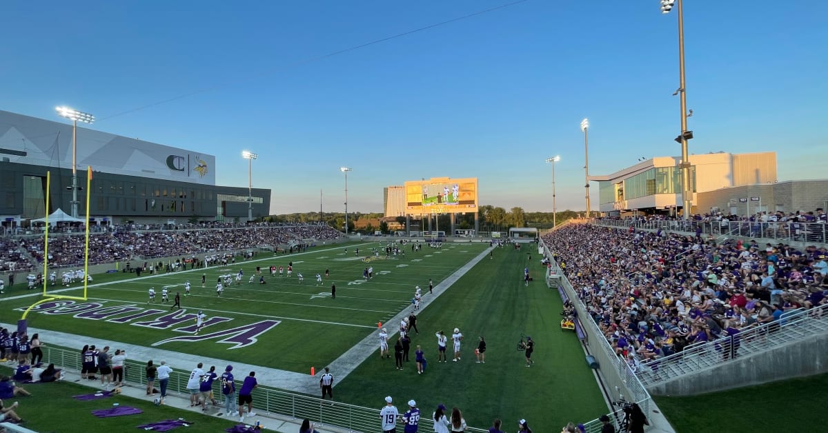 Minnesota Vikings host annual night practice - ABC 6 News 