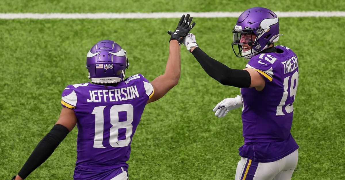 PFF Fantasy Football on X: Who needs Justin Jefferson and Adam Thielen to  go nuclear this week? ☣️  / X