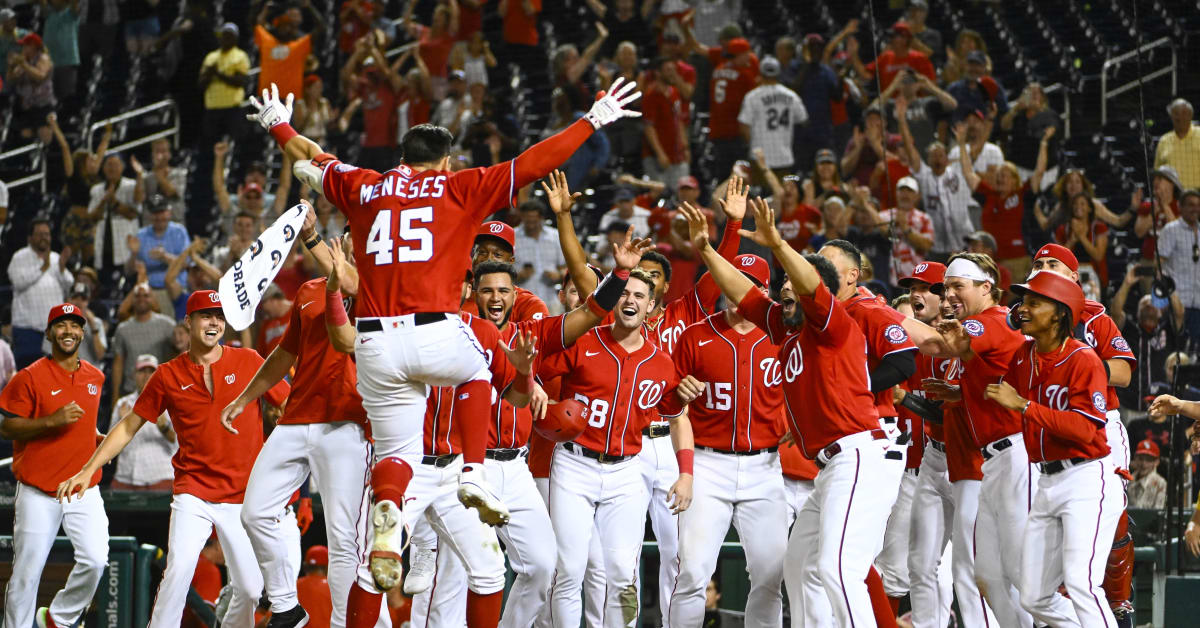 Joey Meneses homers, drives in 3 runs as the Nationals rally past the  Brewers 5-3