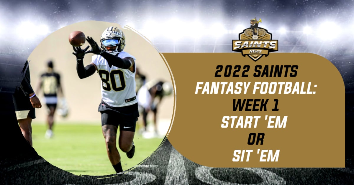 Saints Fantasy Football: Start 'em or Sit 'em in Week 14 - Sports  Illustrated New Orleans Saints News, Analysis and More