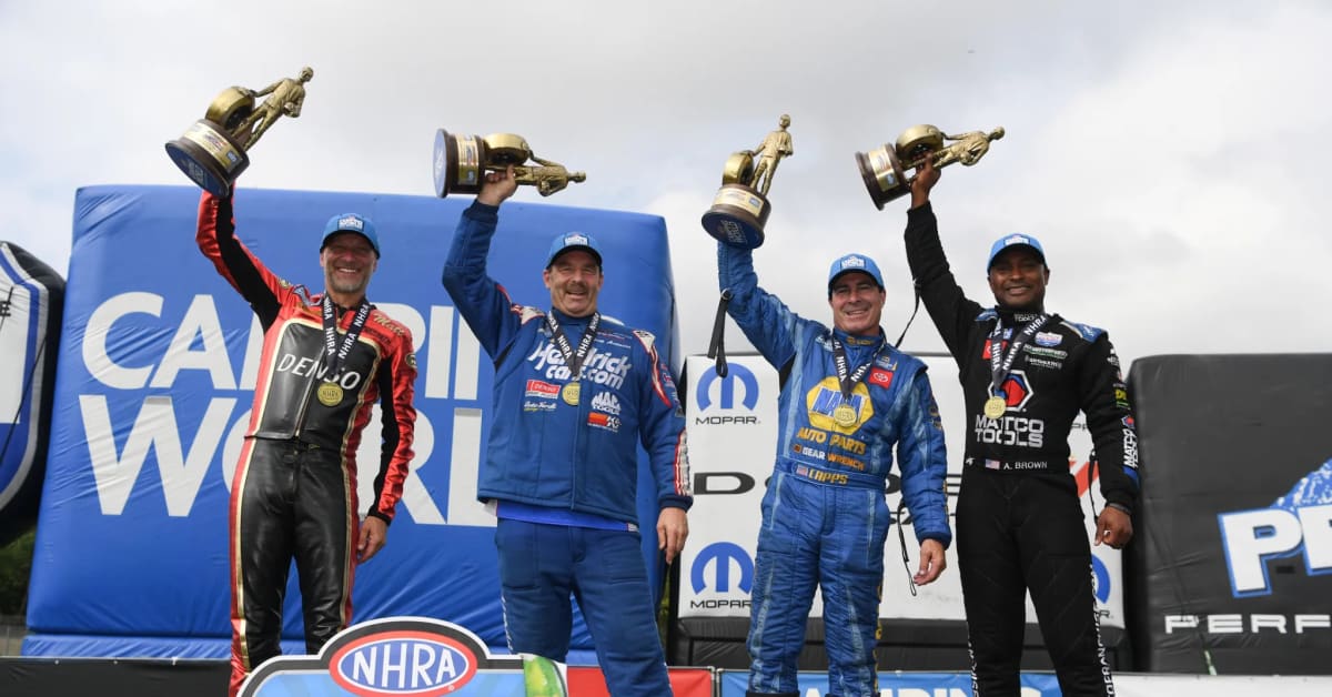 NHRA U.S. Nationals: Anderson Wins 100th; Capps, Brown, M. Smith Also ...