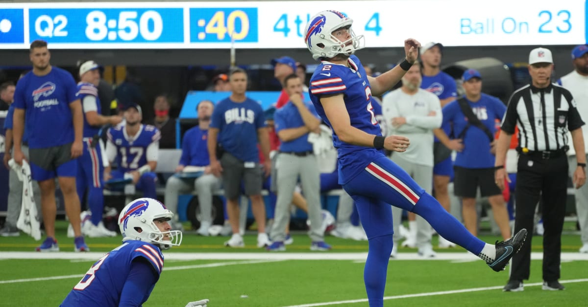 Buffalo Bills Kicker Tyler Bass Named AFC Special Teams Player of