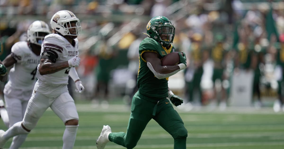 Baylor Bears Running Back Richard Reese Named Big 12 Newcomer of the ...