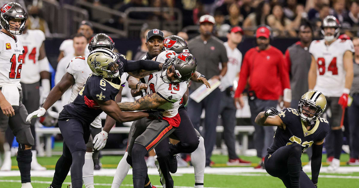 Mike Evans explains role in Marshon Lattimore brawl during Buccaneers-Saints  game: 'It gets spicy when you come to New Orleans'