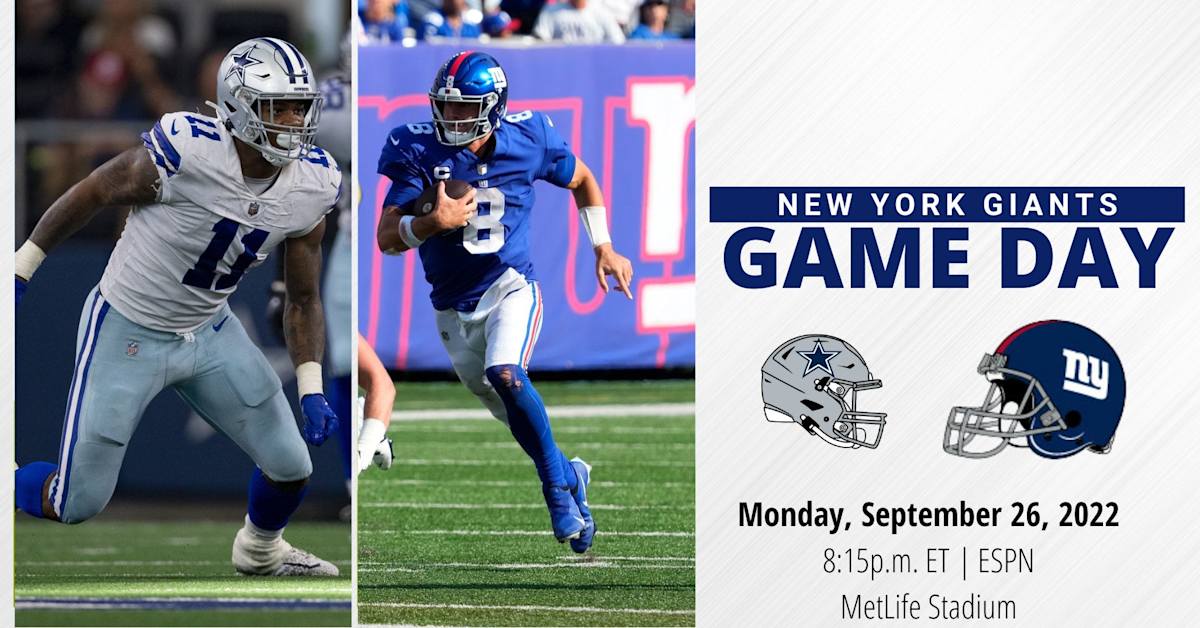 NFL: Dallas Cowboys at New York Giants, National Sports