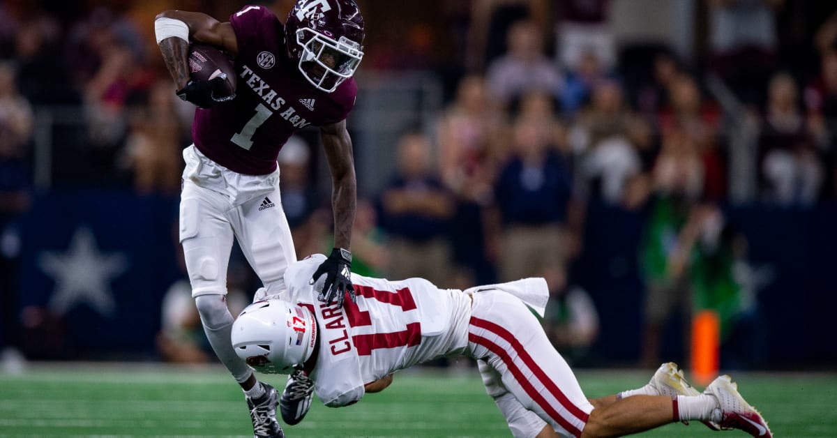 Aggies Football: Texas A&M's Evan Stewart lands in Top 10 WR rankings