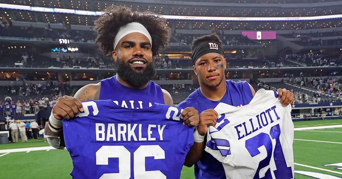 DraftKings Sportsbook on X: Saquon Barkley and Ezekiel Elliott