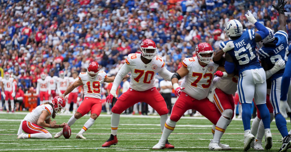 Chiefs release kicker Matt Ammendola after he missed field goal and extra  point during 3-point loss to Colts