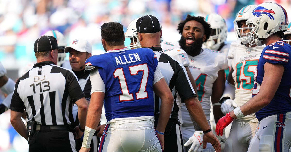 Dolphins stuff Bills, Allen late, hold on for 21-19 win - The San Diego  Union-Tribune