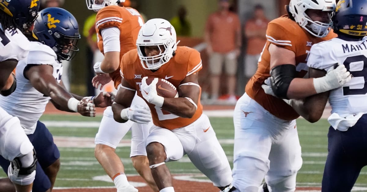 Texas Longhorns RB Roschon Johnson: Path to Big 12 Title Starts vs ...