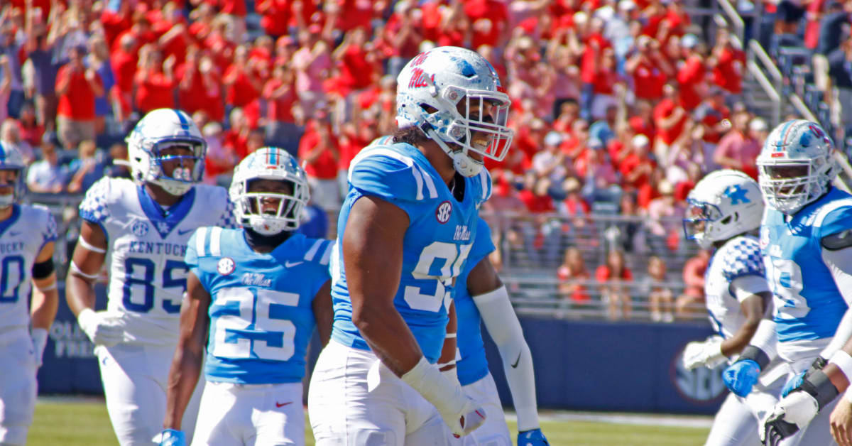 Ravens select Ole Miss EDGE/DE Tavius Robinson with No. 124 overall pick in 2023  NFL draft