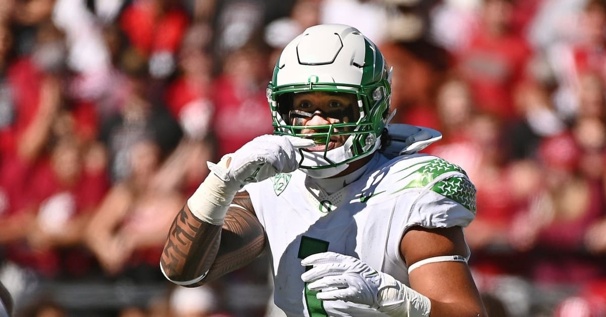 Bucs NFL Draft Target: Oregon Linebacker, Noah Sewell - Bucs Nation