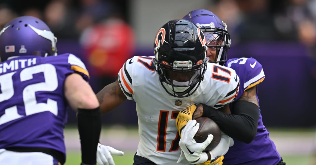 Replay rewards Minnesota Vikings with fumble recovery on Chicago Bears  running back David Montgomery's red-zone scamper