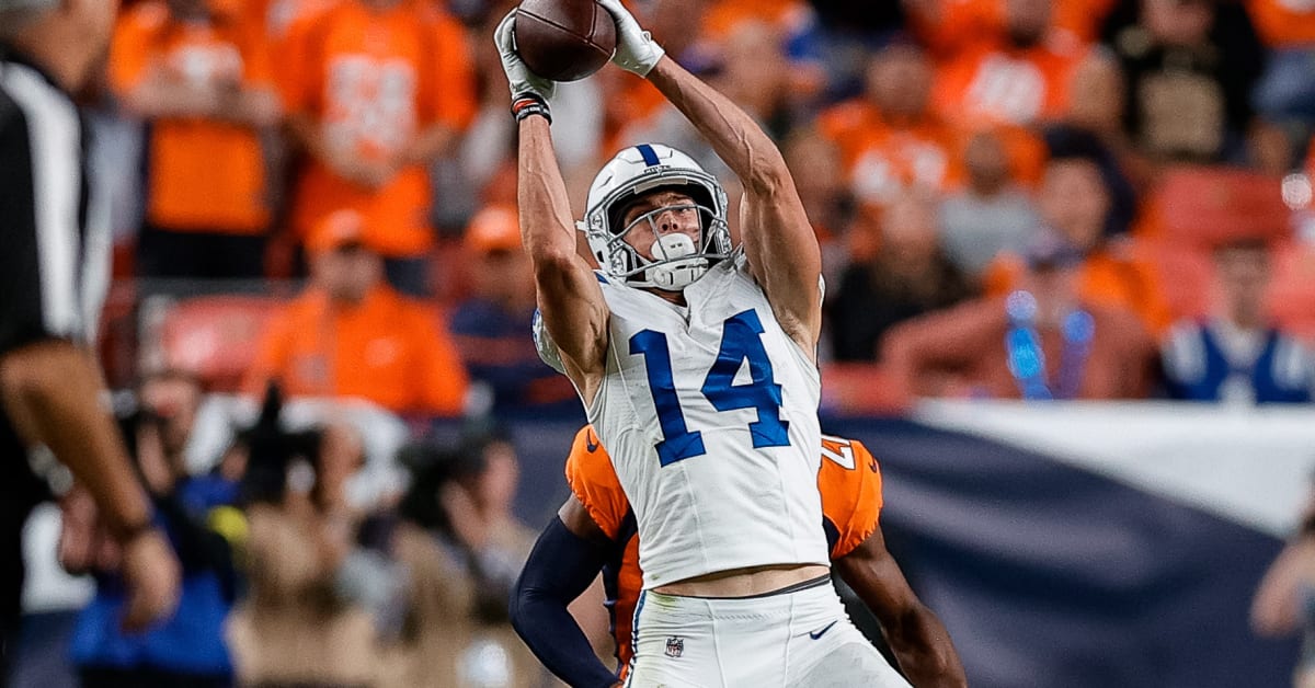 Colts rookie WR Alec Pierce's climb continues with another solid outing vs.  Broncos