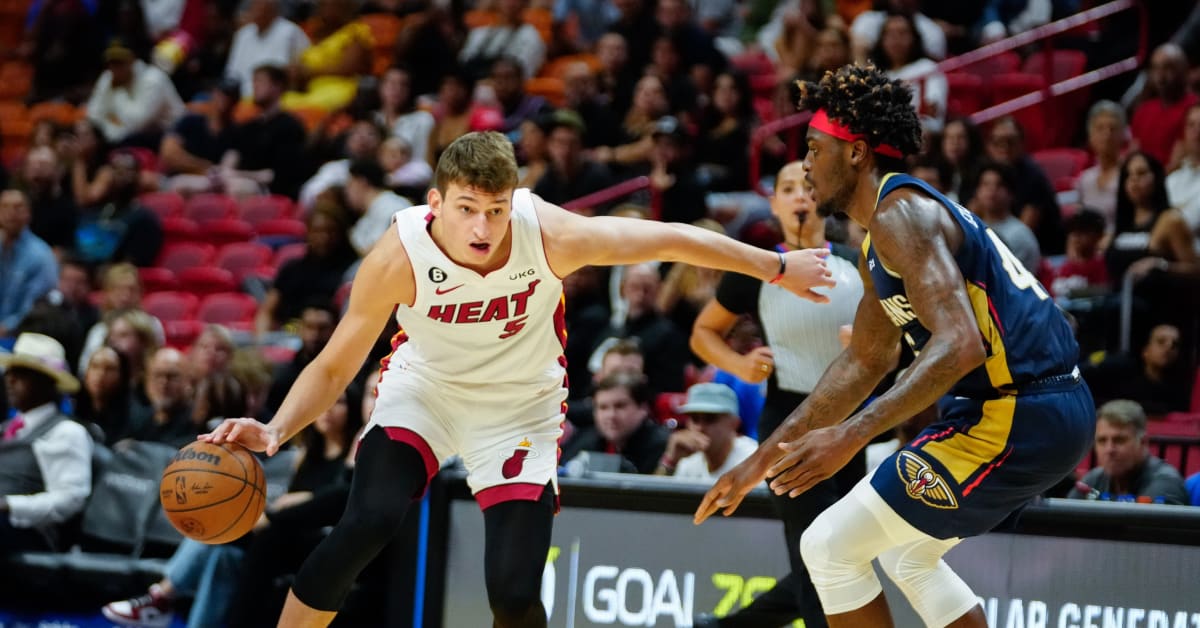 Miami Heat Rookie Nikola Jovic Gets NBA Taste Against Zion Williamson ...