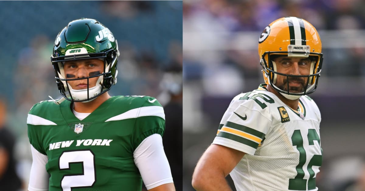 New York Jets QB Zach Wilson Has Chance to Face Idol Aaron Rodgers in Game  Against Green Bay Packers - Sports Illustrated New York Jets News, Analysis  and More