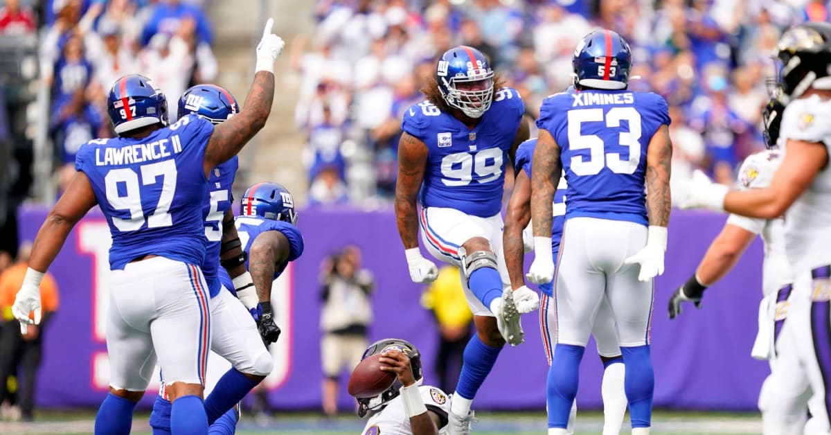 Giants turn late Ravens turnovers into fifth win of 2022