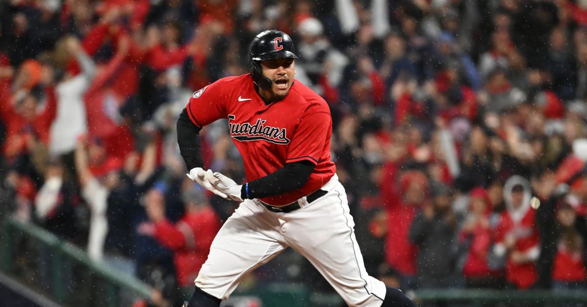 Josh Naylor calls Gerrit Cole his 'little f--king son' during home run dance