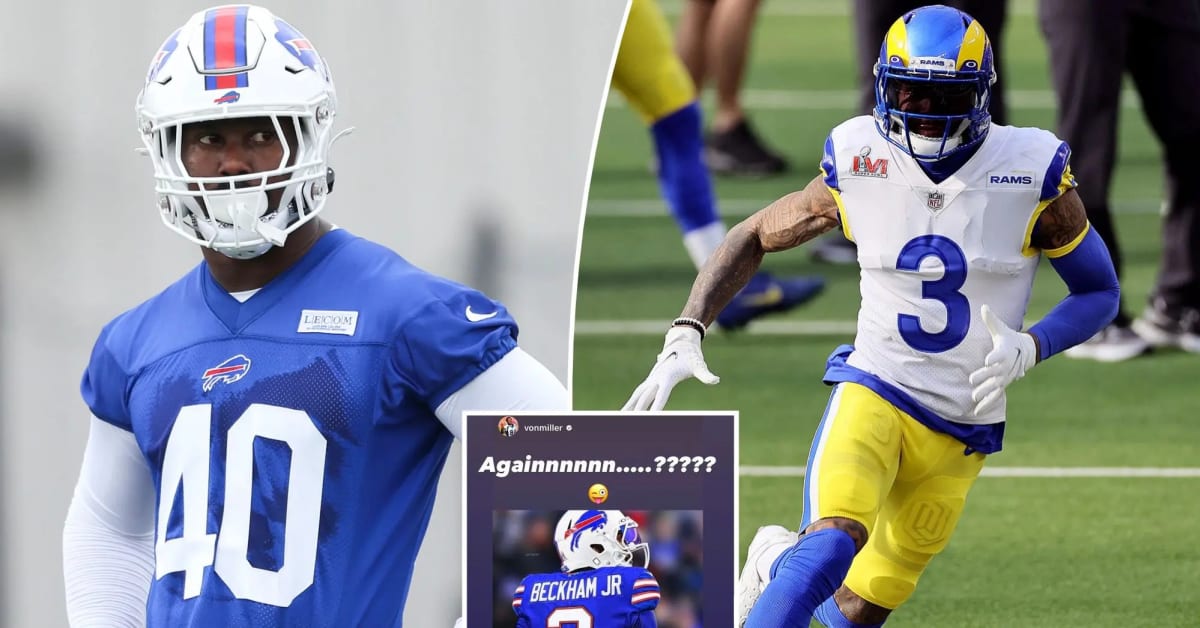 Von Miller and Josh Allen send message to Odell Beckham Jr after