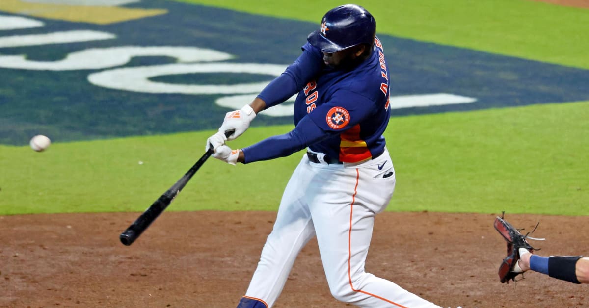 Yordan Àlvarez Wallops Mammoth Homer to Give Astros Game 6 Lead - Sports  Illustrated