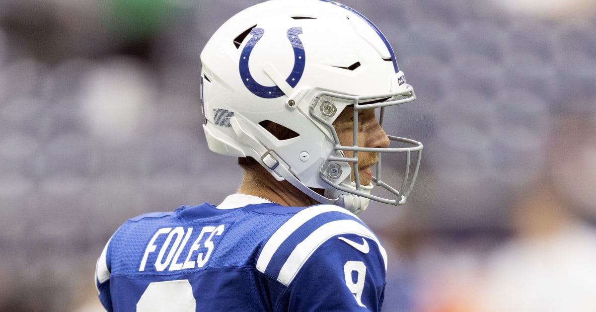 Nick Foles To Be Colts' Starting Quarterback vs. Los Angeles Chargers,  Interim Head Coach Jeff Saturday Announces