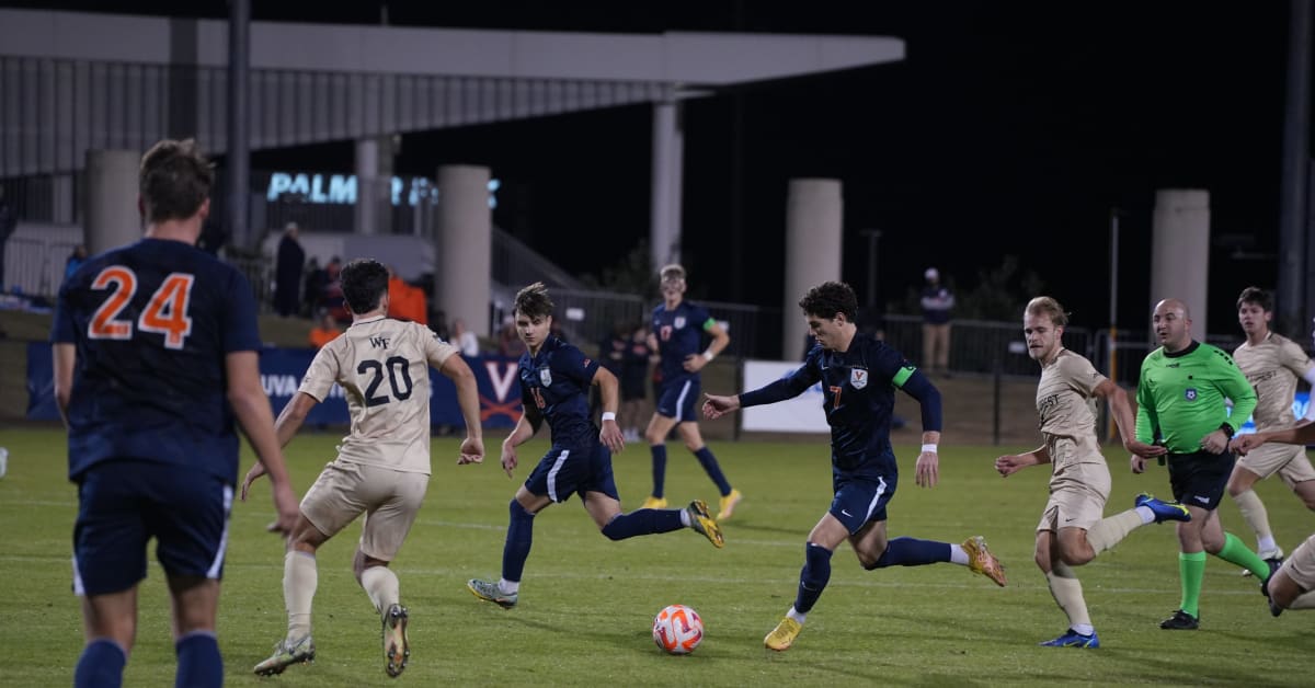 No. 24 UVA Men's Soccer Beats No. 25 Wake Forest 1-0, Grabs ACC Lead ...