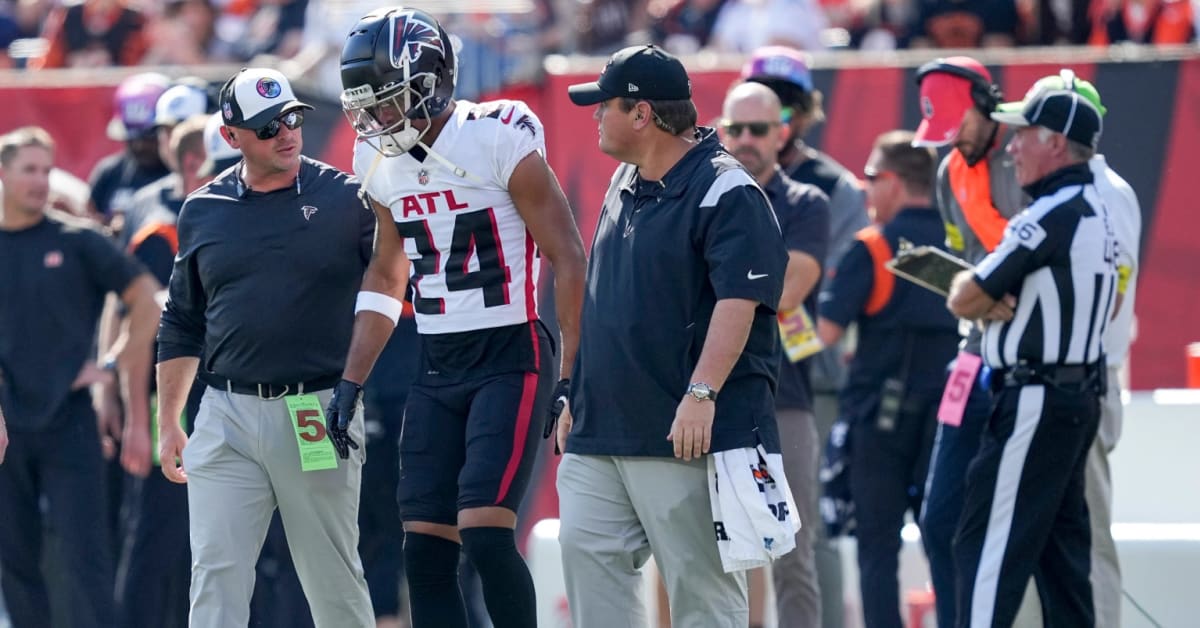 Falcons CB Terrell back at practice after missing 3 games