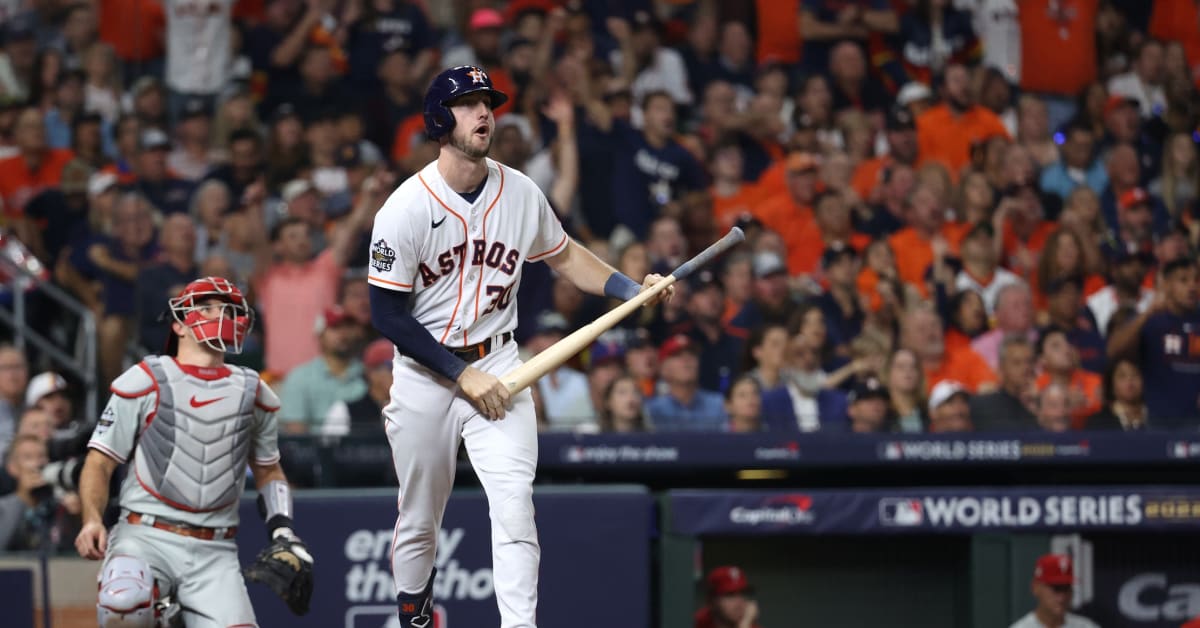 Watch: Kyle Tucker hits two home runs in first two World Series at-bats