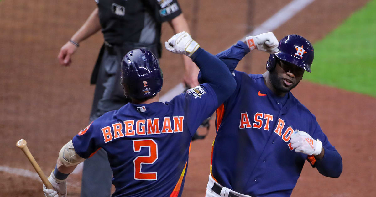 Astros' Altuve homers in first 3 at-bats against Rangers, gets 4 in a row  overall