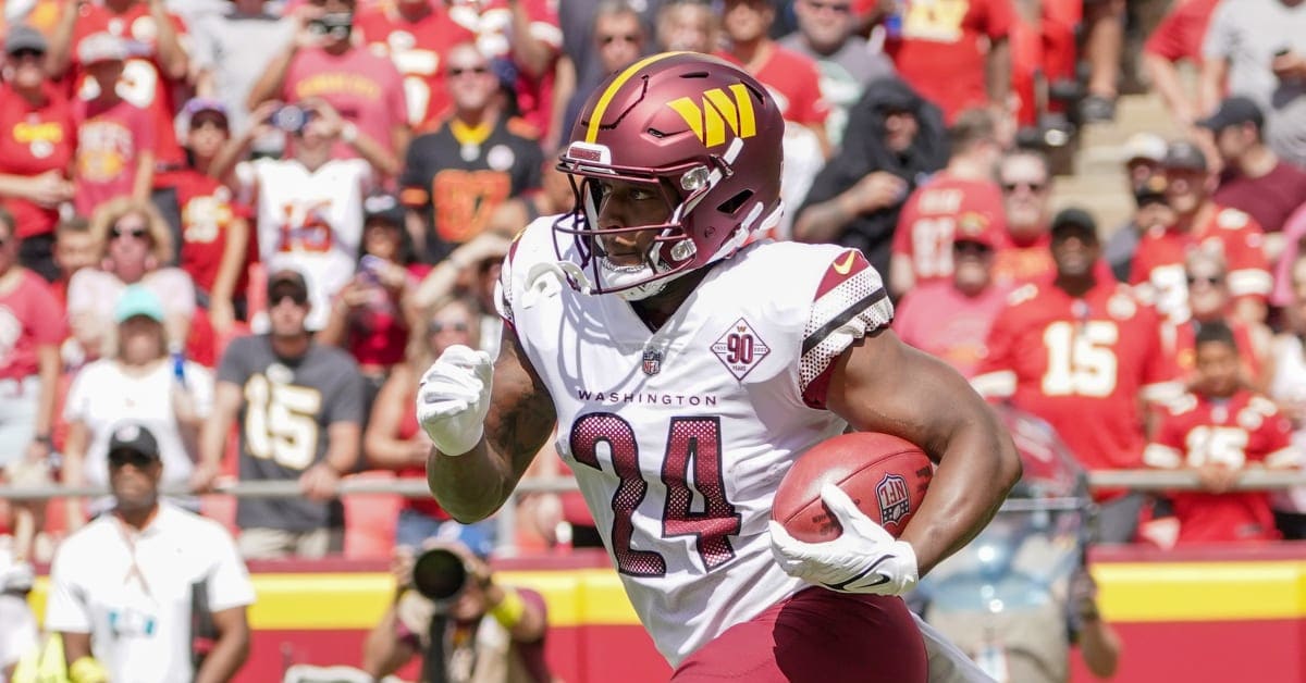 TOUCHDOWN! Washington Commanders' Sam Howell Finds Antonio Gibson: Video -  Sports Illustrated Washington Football News, Analysis and More