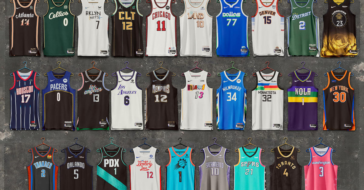 The Top 5 Jersey Designs in the NBA - The Ringer