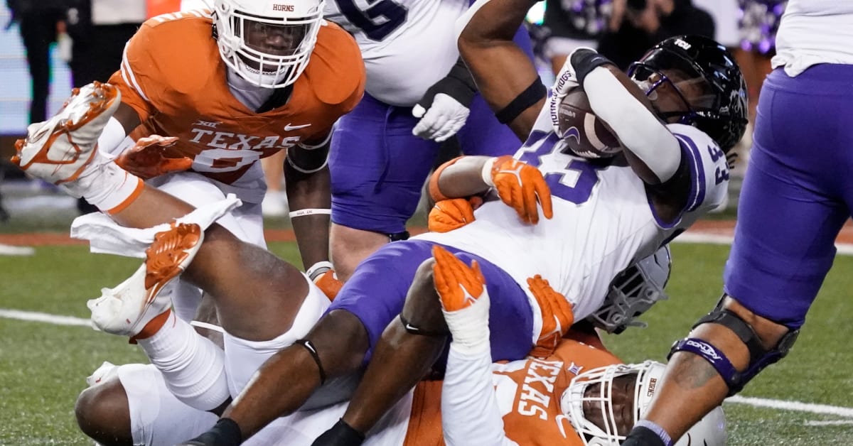 Texas Longhorns Vs. TCU Horned Frogs: Live In-Game Updates - Sports ...