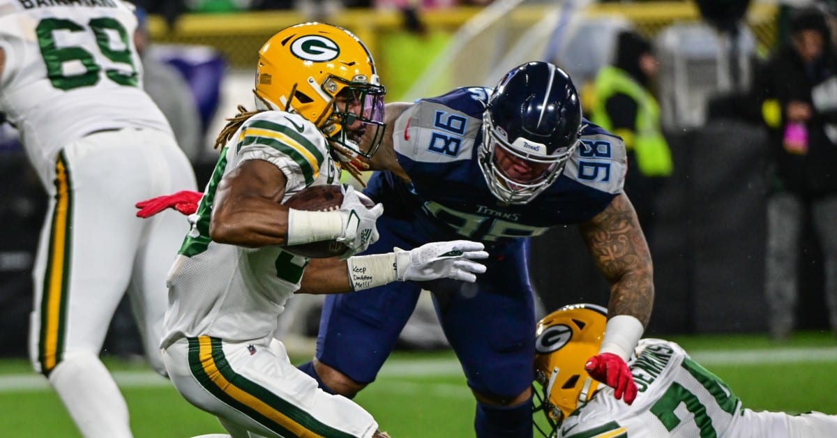 Packers shut out in 4th quarter, fall to Titans 27-17 on TNF