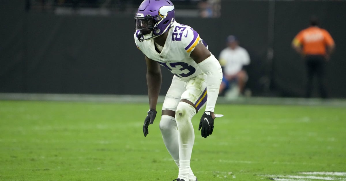 Vikings CB Andrew Booth will start against Dallas after he 'messed