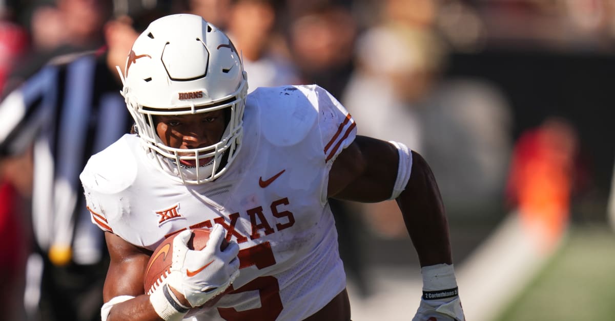 Halftime Update: Bijan Robinson Leads Texas Longhorns To Commanding ...