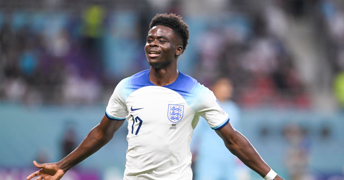 Bukayo Saka stars as England open FIFA World Cup campaign with 6-2