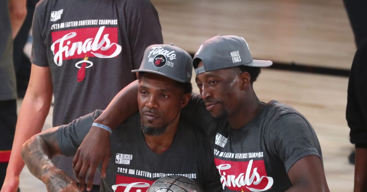 Bam Ado hilariously roasts Udonis Haslem after Miami Heat legend throws  1st pitch at Miami Marlins game - Heat Nation