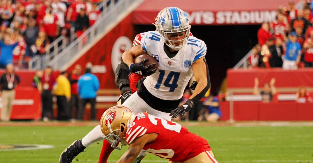 Lions Amon-Ra St. Brown Stunned By 49ers Loss - Sports Illustrated ...