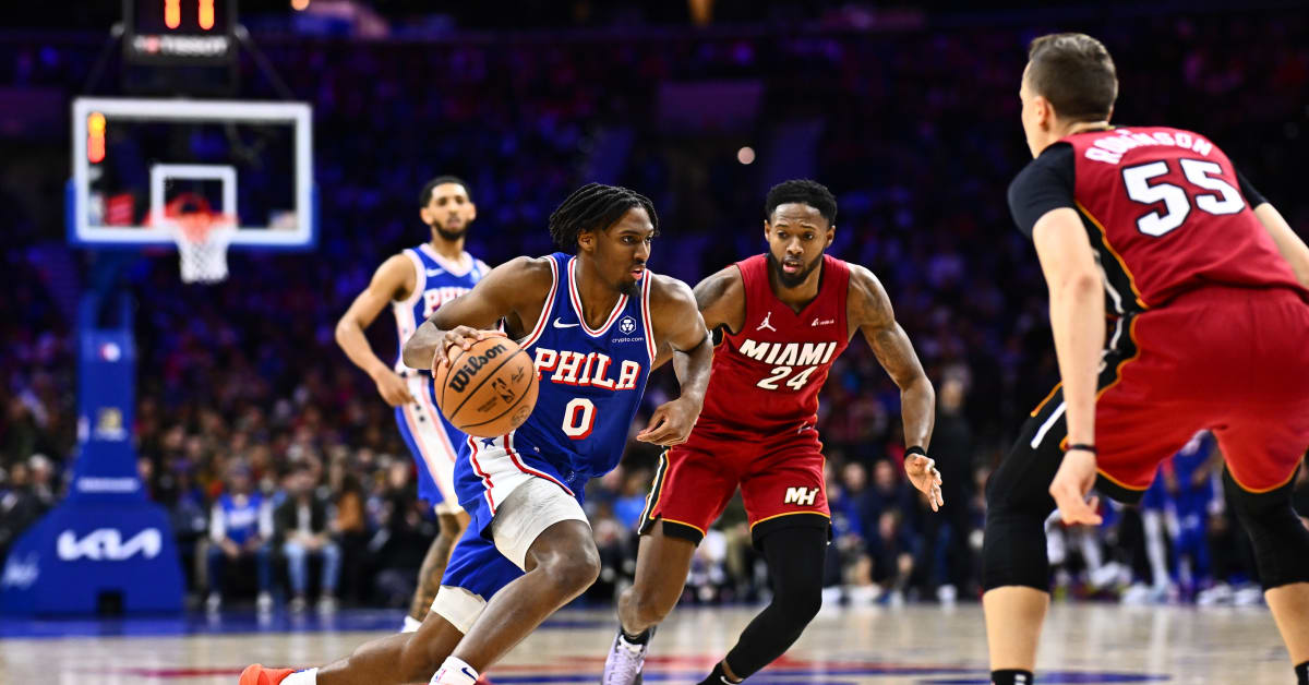 76ers’ Tyrese Maxey Addresses In-Game Setback Vs. Miami Heat - Sports ...