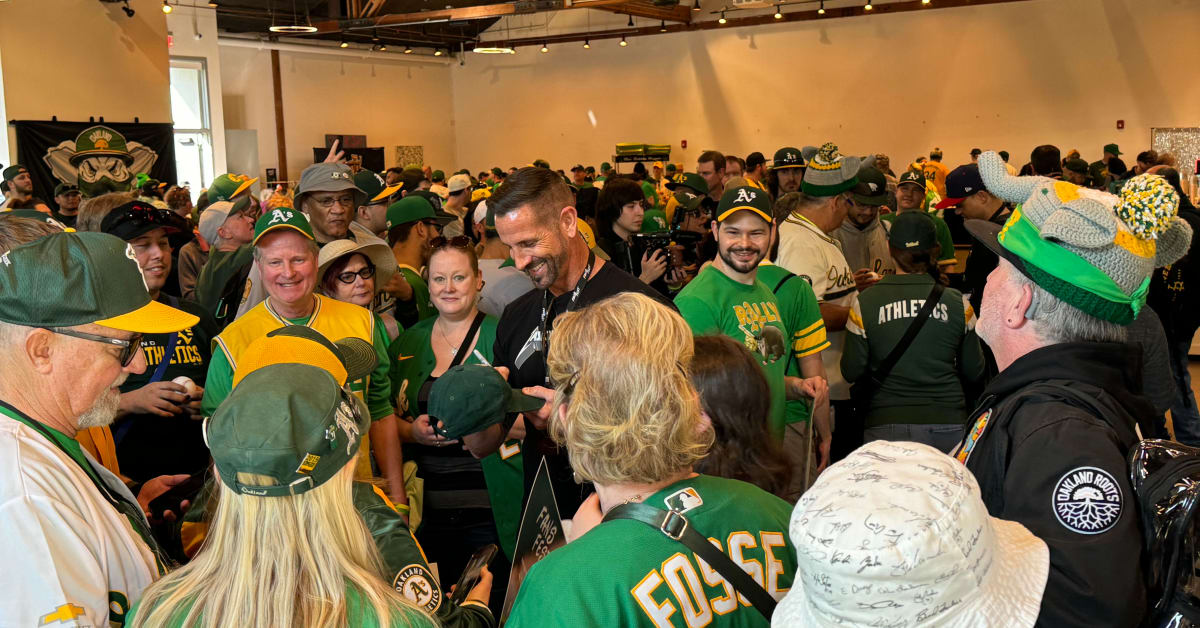 A's Fans Throw a Party with Fans Fest Sports Illustrated Oakland