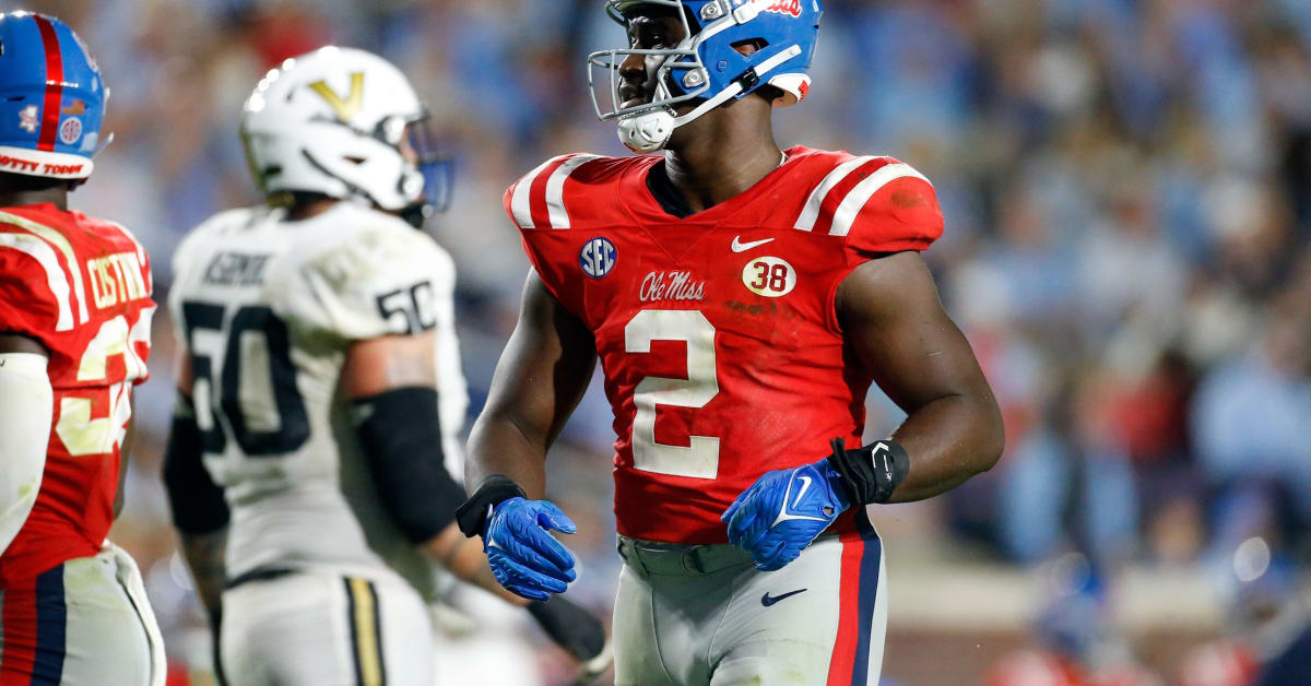 Las Vegas Raiders NFL Draft prospect: DE Cedric Johnson, Ole Miss ...